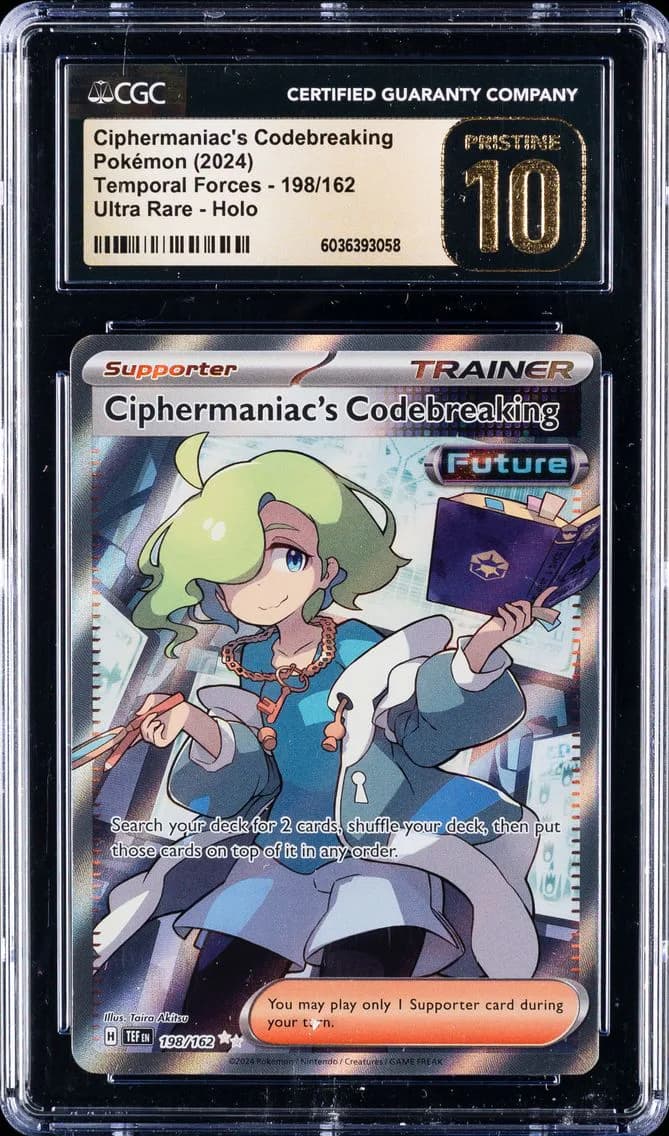 Ciphermaniac's Codebreaking, Temporal Forces, CGC 10