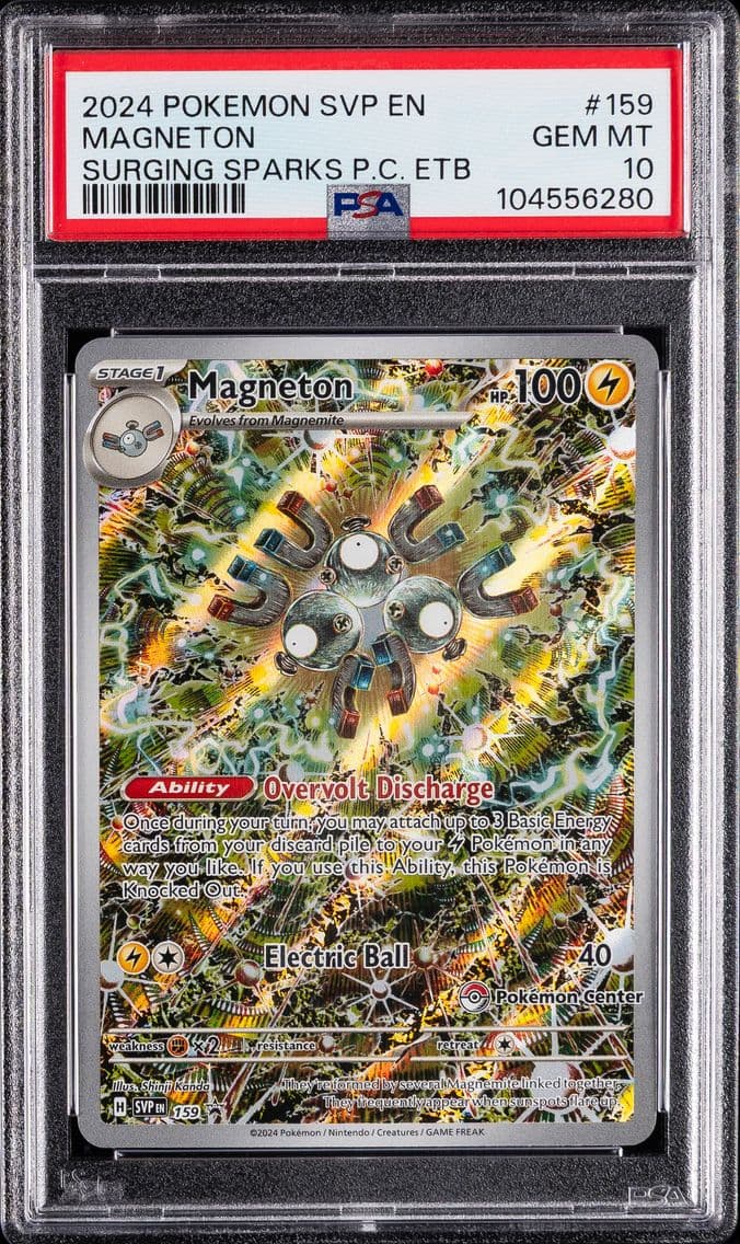 Magneton, SV Black Star Promo, PSA 10