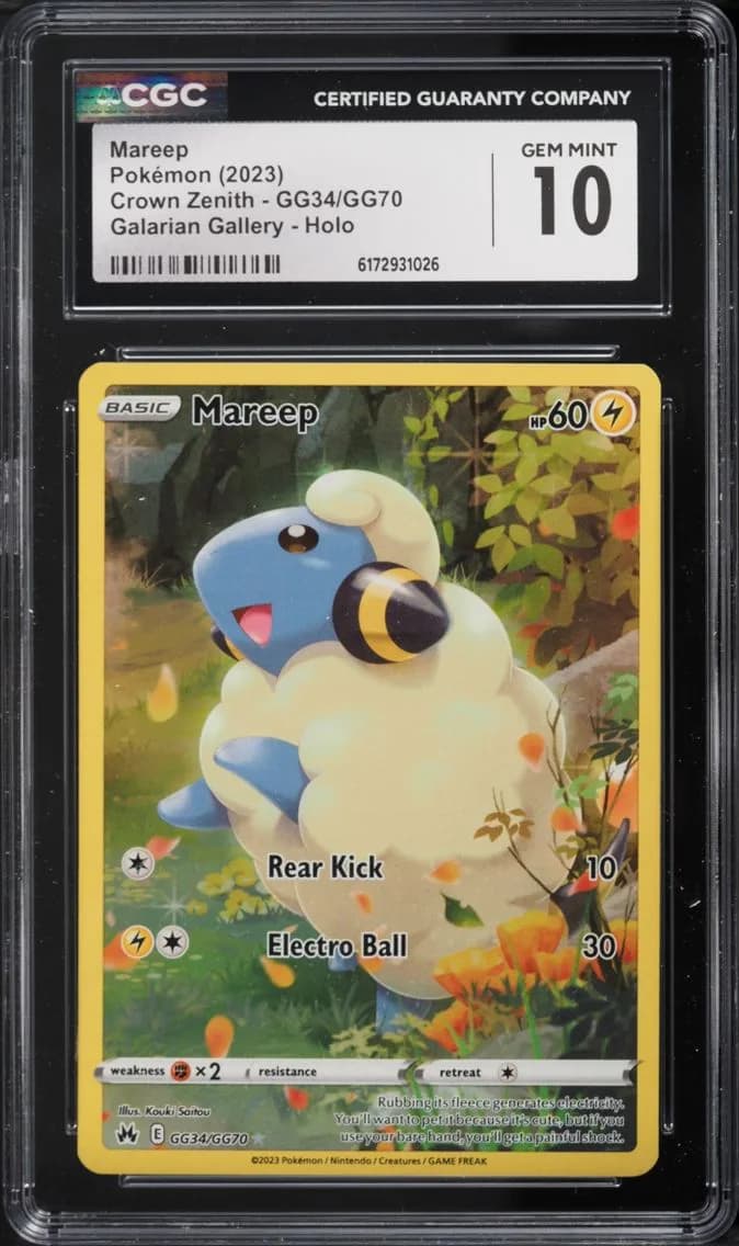 Mareep, Crown Zenith, CGC 10