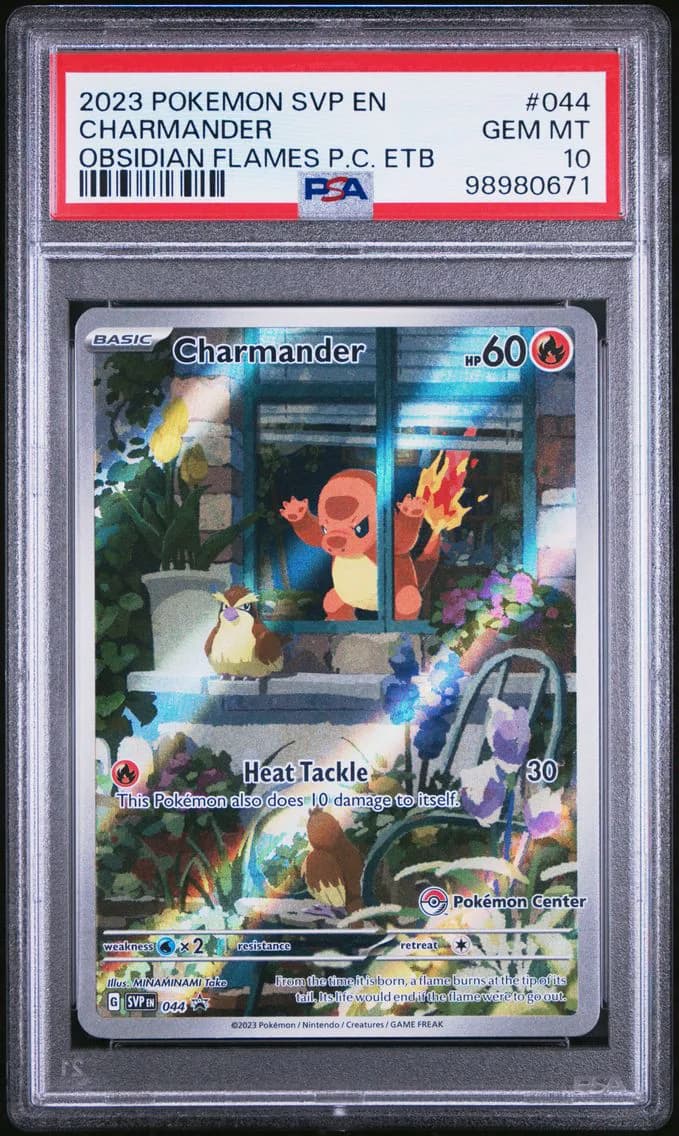 Charmander, SV Black Star Promo, PSA 10