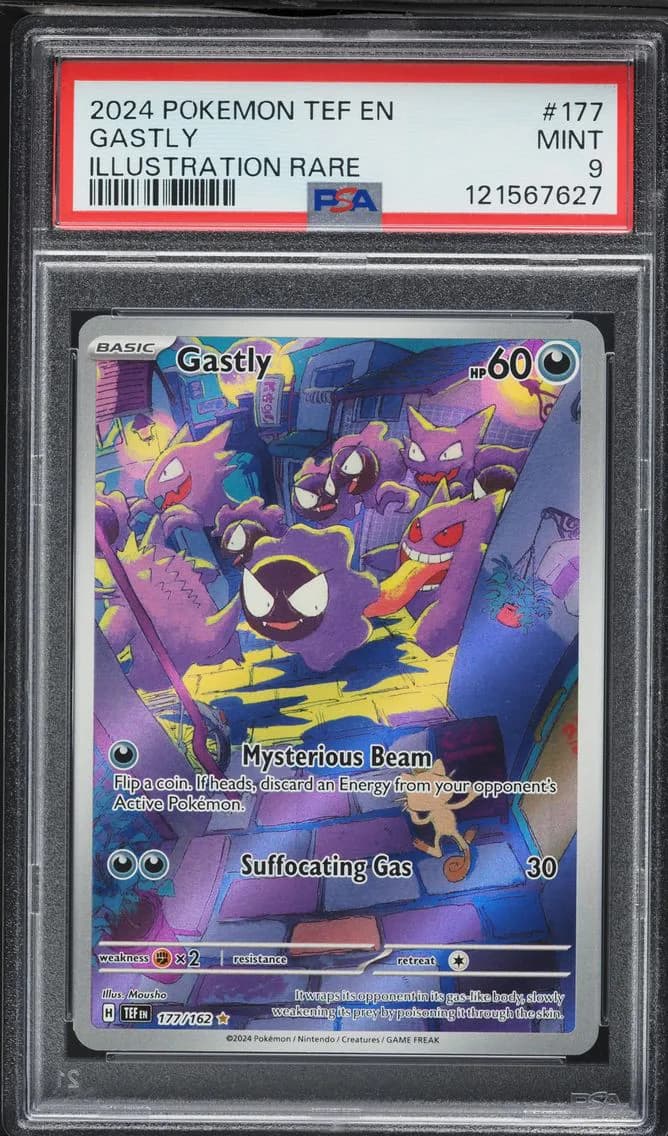 Gastly, Temporal Forces, PSA 9