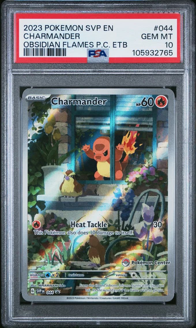 Charmander, SV Black Star Promo, PSA 10