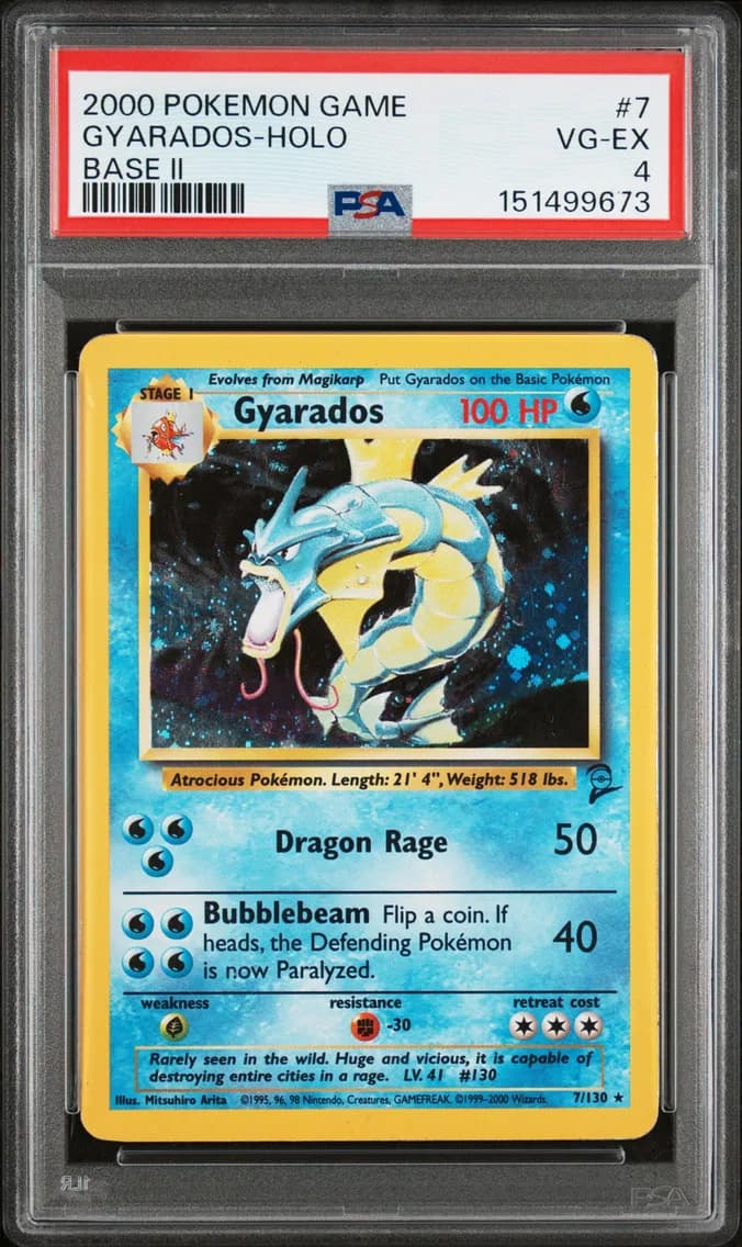 Gyarados-Holo, Game Base II, PSA 4