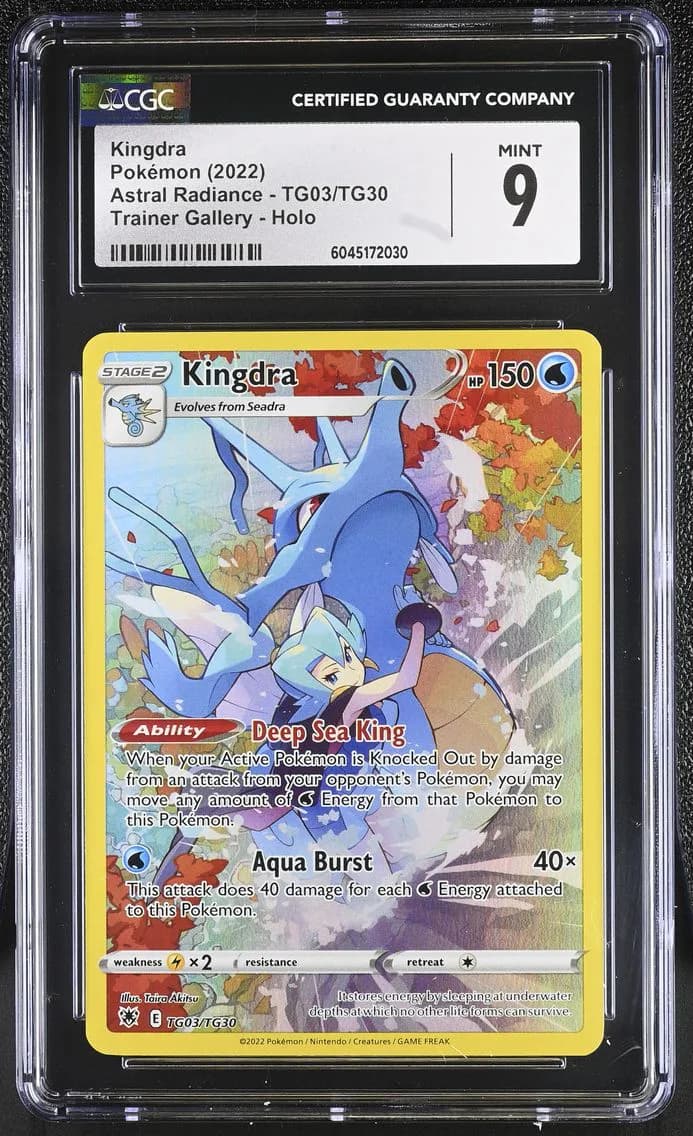 Kingdra, Astral Radiance, CGC 9