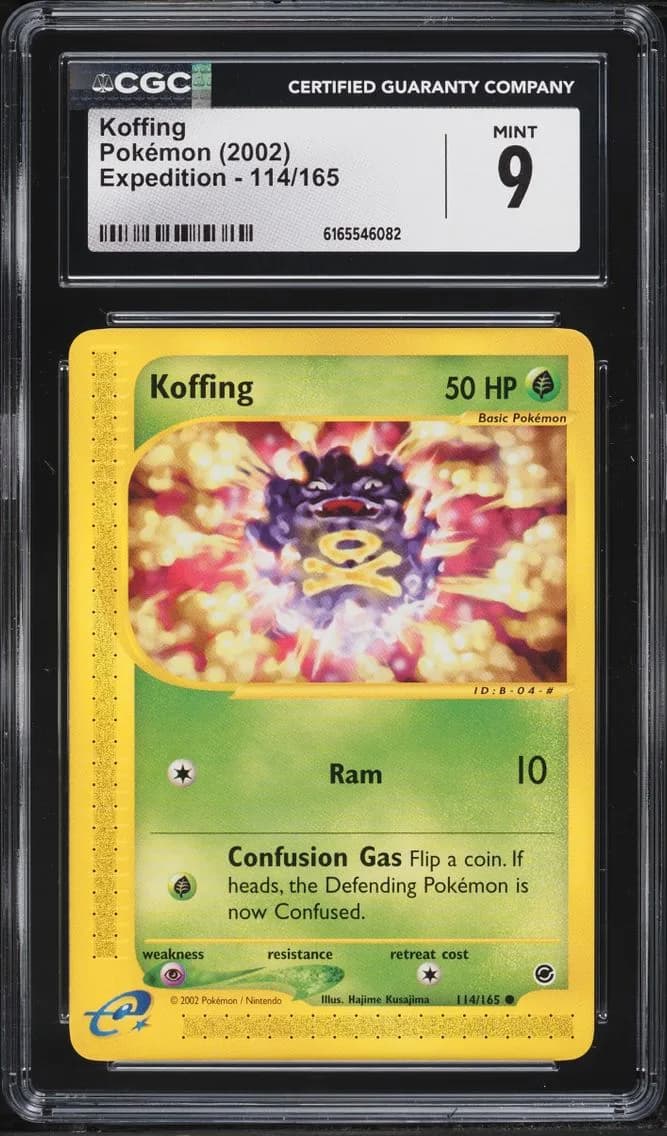 Set Koffing, Expedition, CGC 9