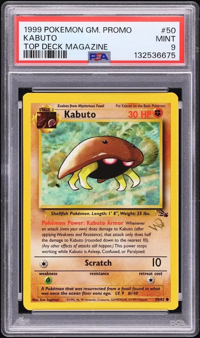 Kabuto, Game Promo, PSA 9