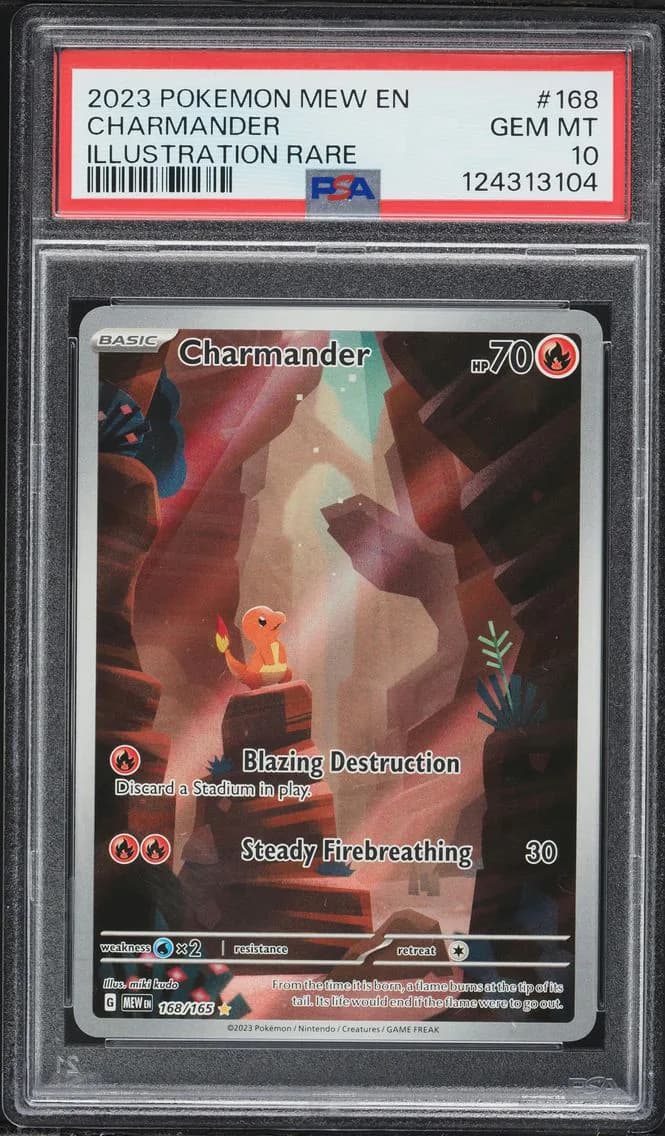 Charmander, 151, PSA 10