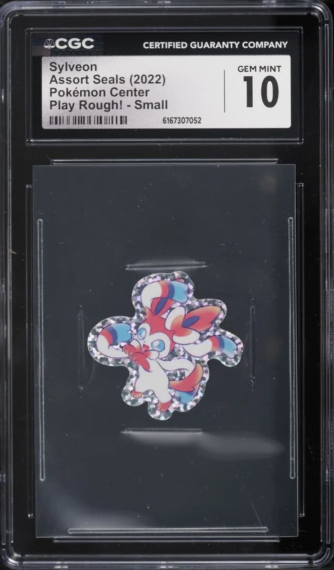 Sylveon, Assort Seals (Pokémon Center) - Japanese, CGC 10