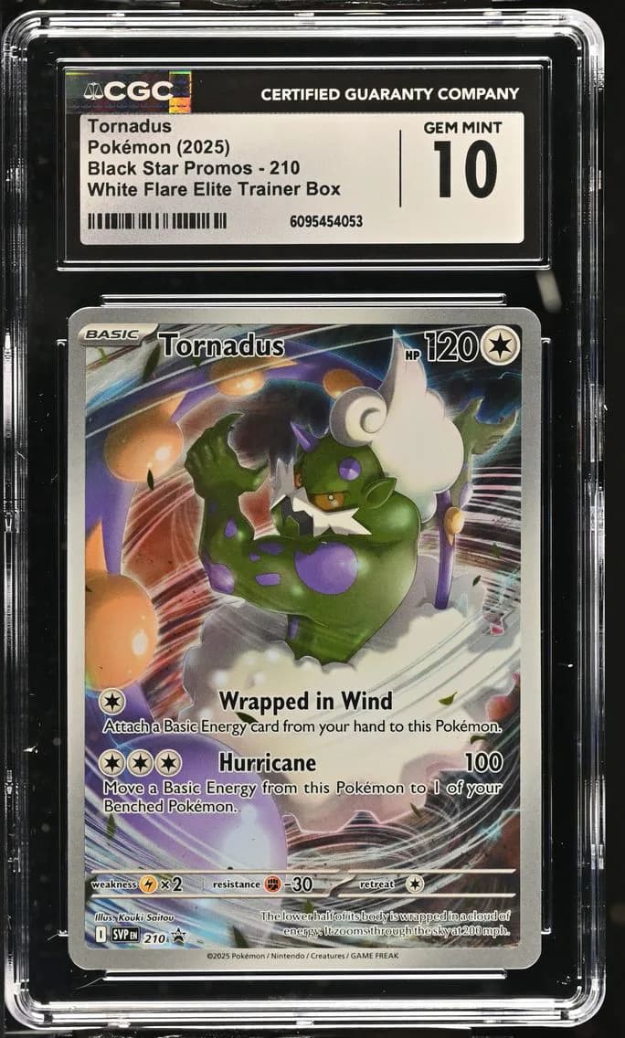 Tornadus, Black Star Promos - Scarlet & Violet SVP EN, CGC 10