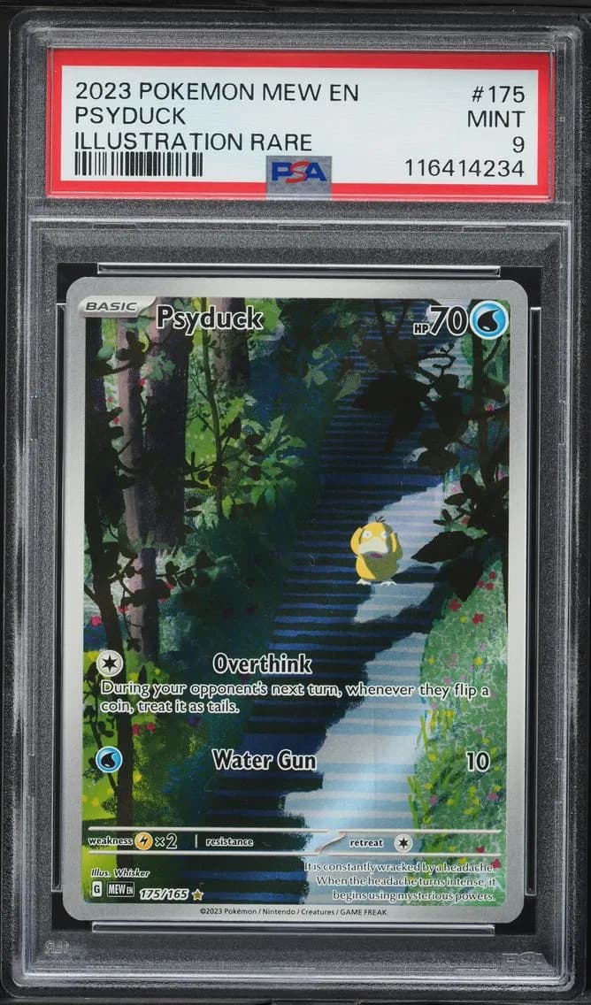 Psyduck, 151, PSA 9