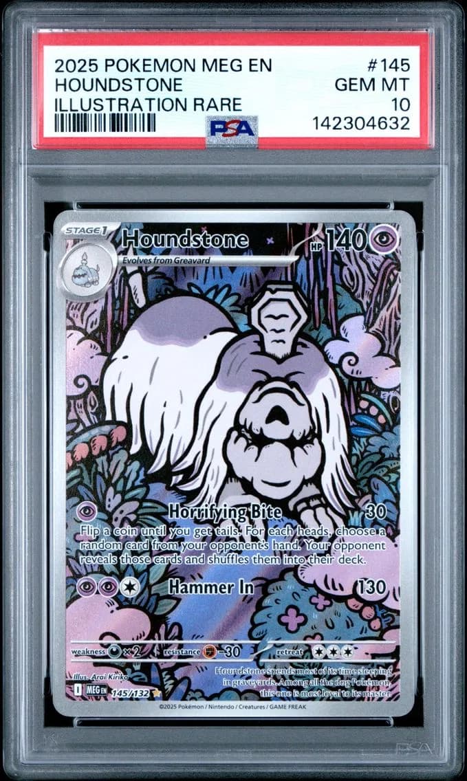 Houndstone, Mega Evolution, PSA 10