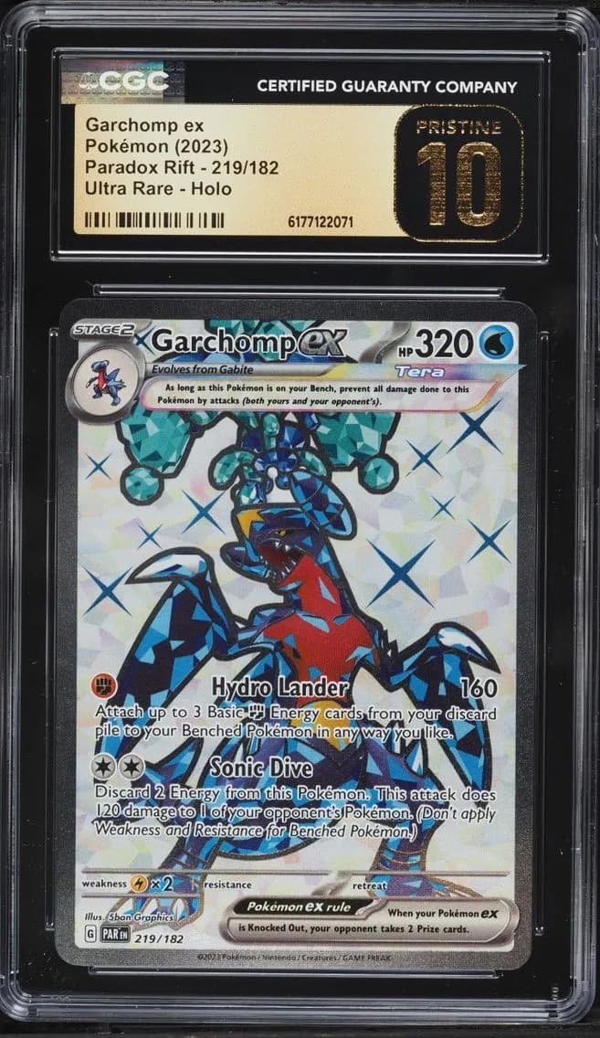 Garchomp Ex, Paradox Rift, CGC 10