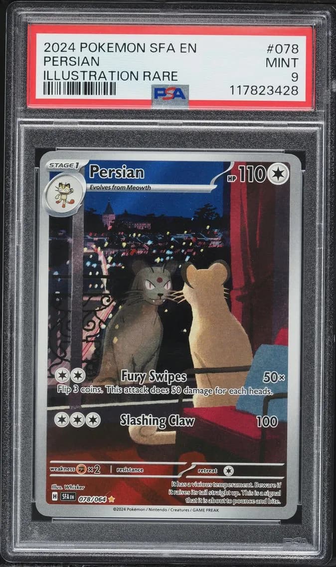 Persian, Shrouded Fable, PSA 9