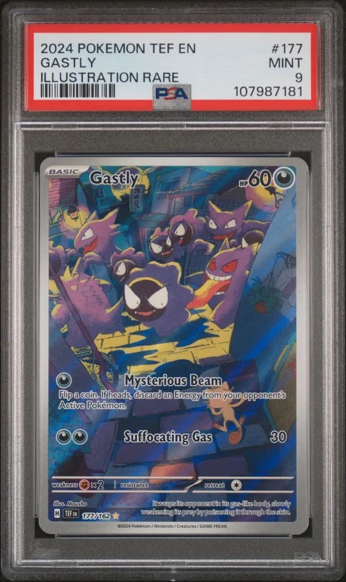 Gastly, Temporal Forces, PSA 9