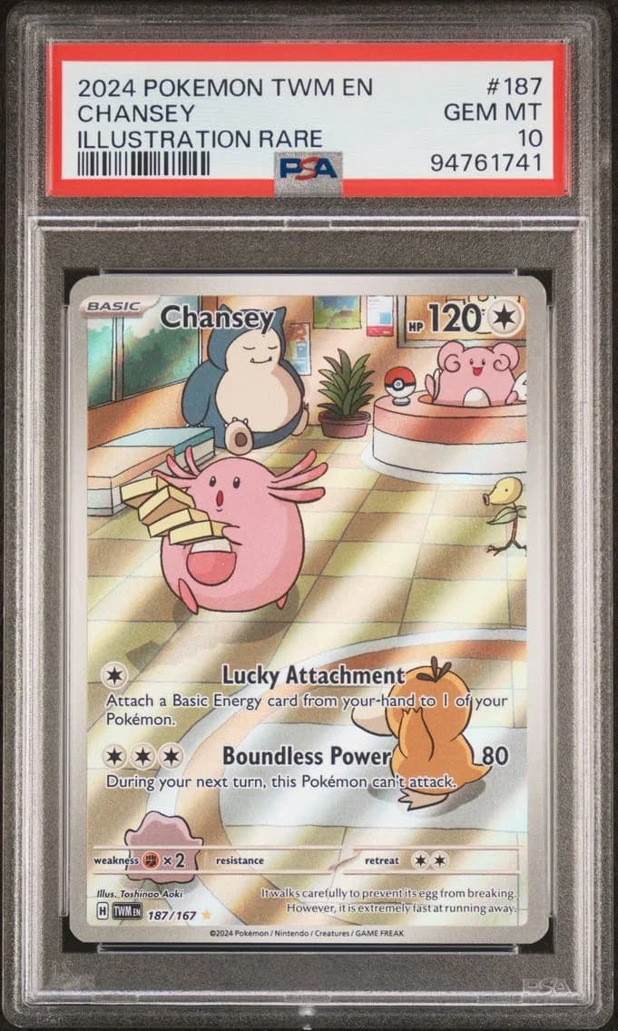 Chansey, Twilight Masquerade, PSA 10