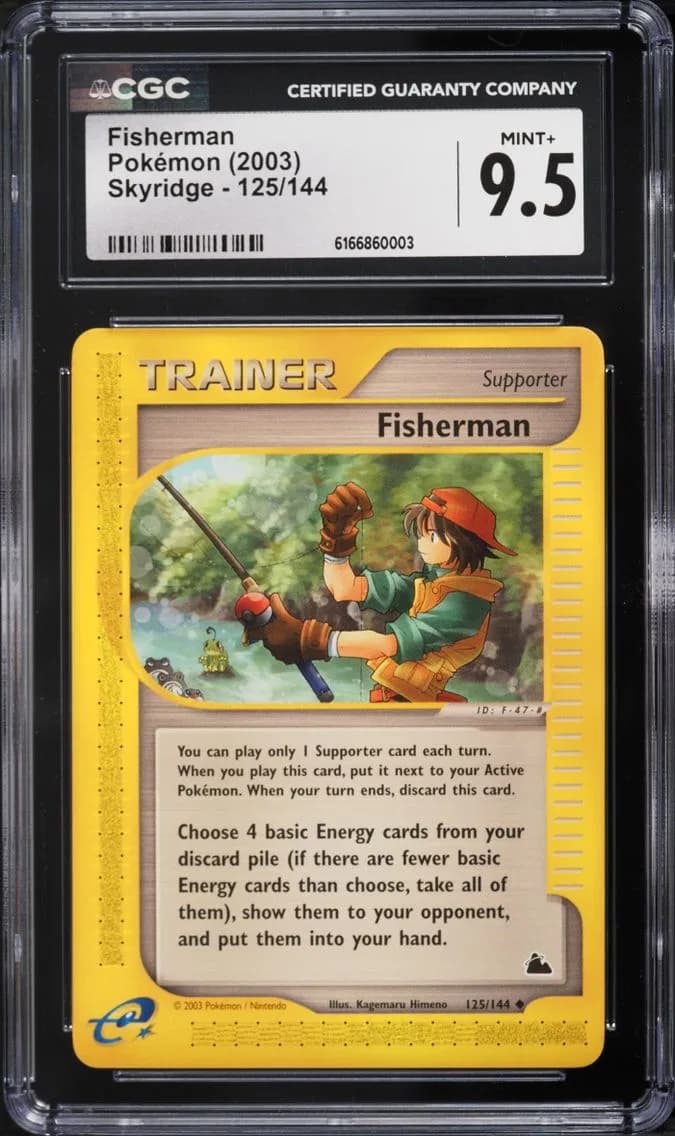 Skyridge Fisherman, Skyridge, CGC 9.5
