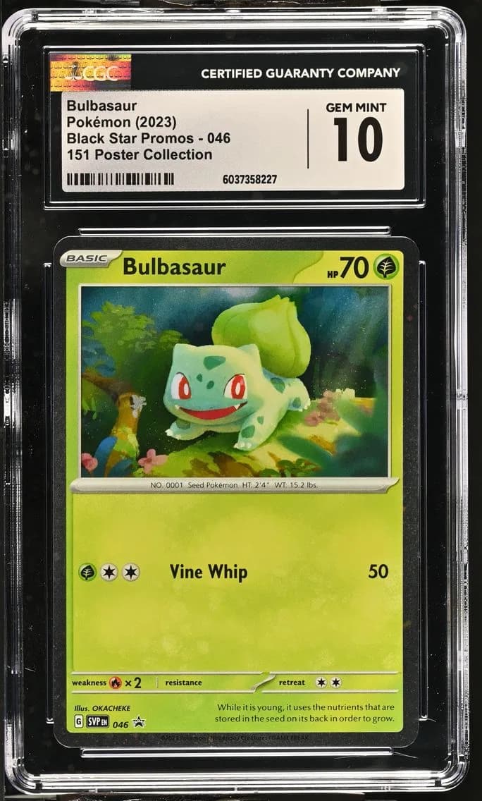Bulbasaur, Black Star Promos - Scarlet & Violet SVP EN, CGC 10