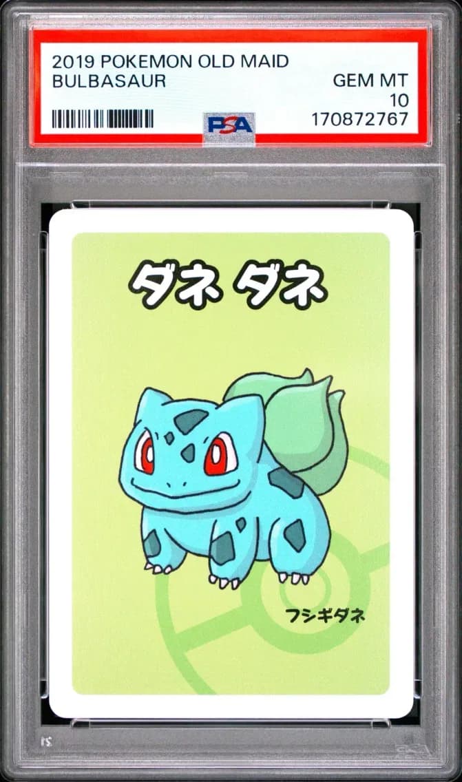Bulbasaur, Old Maid, PSA 10