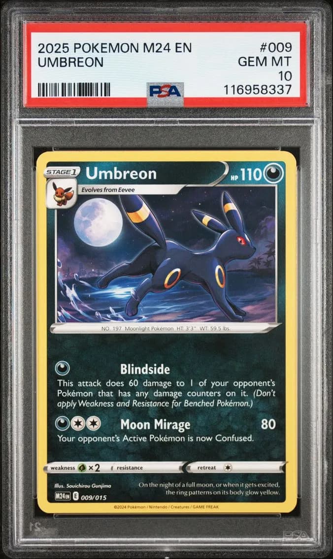 Umbreon, Mcdonald's Collection, PSA 10