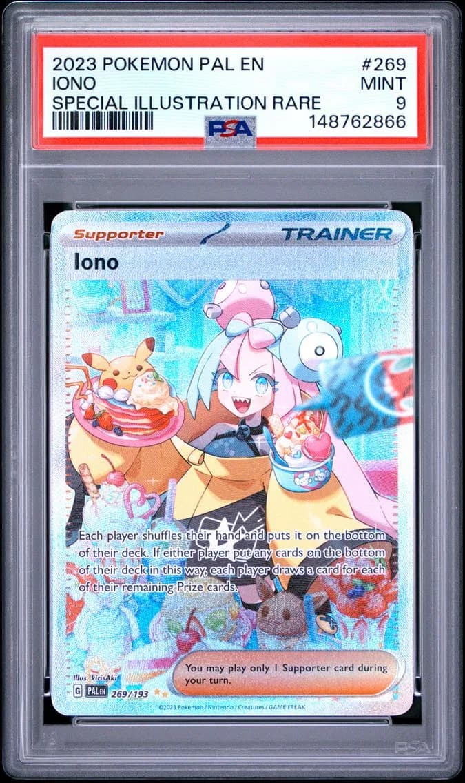 Iono, Paldea Evolved, PSA 9