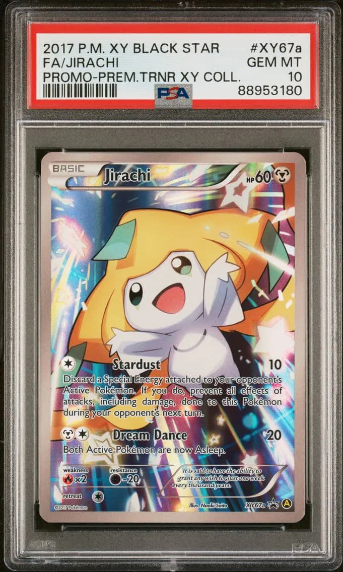 Jirachi, XY Black Star Promo, PSA 10