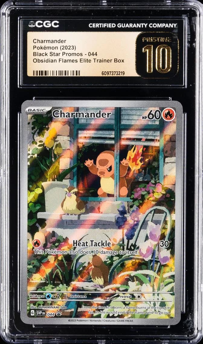 Charmander, Black Star Promos - Scarlet & Violet SVPEN, CGC 10