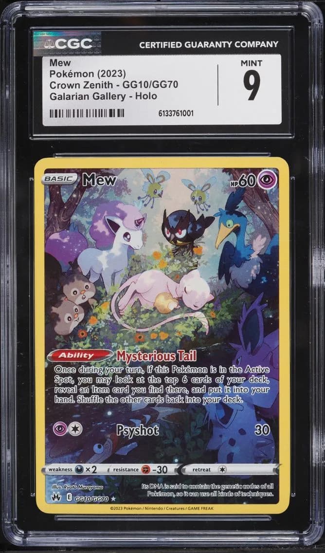 Mew, Crown Zenith, CGC 9