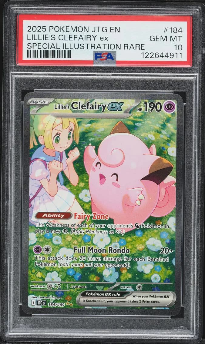 Lillie's Clefairy EX, Journey Together, PSA 10