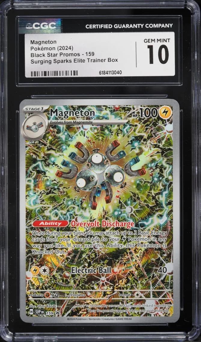 Magneton, Black Star Promos - Scarlet & Violet SVP EN, CGC 10
