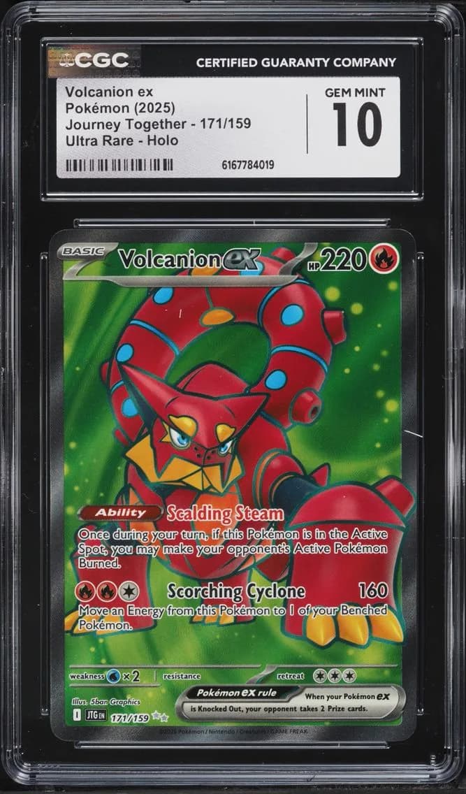 Volcanion Ex, Journey Together, CGC 10