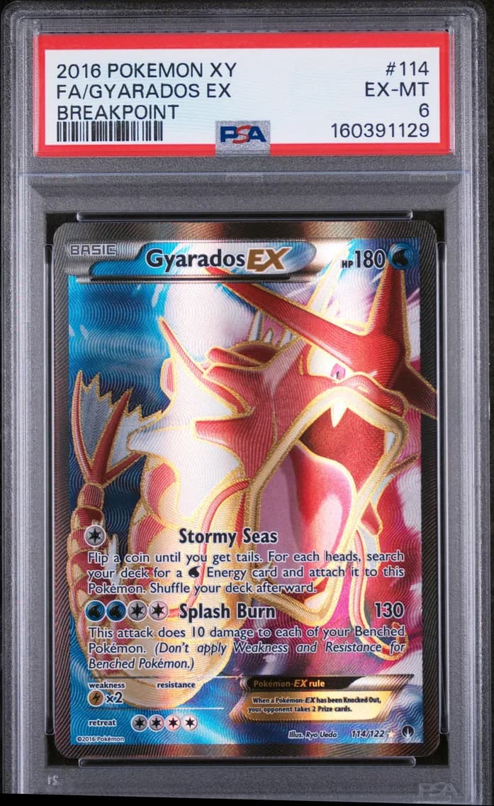 Gyarados EX, XY Breakpoint, PSA 6