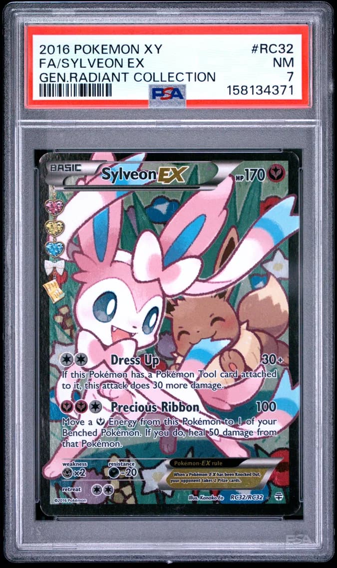 Fa/Sylveon EX, XY Generations Radiant Collection, PSA 7
