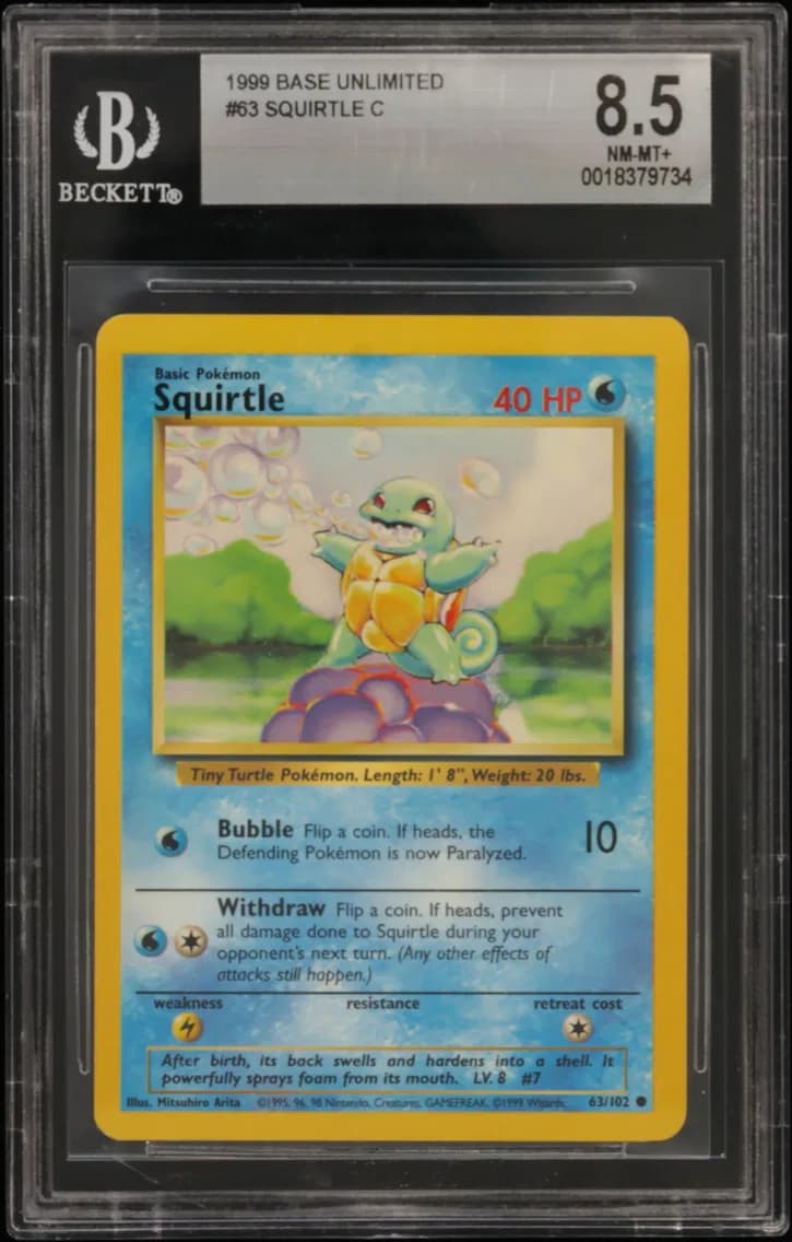 Squirtle C, Base Unlimited, BGS