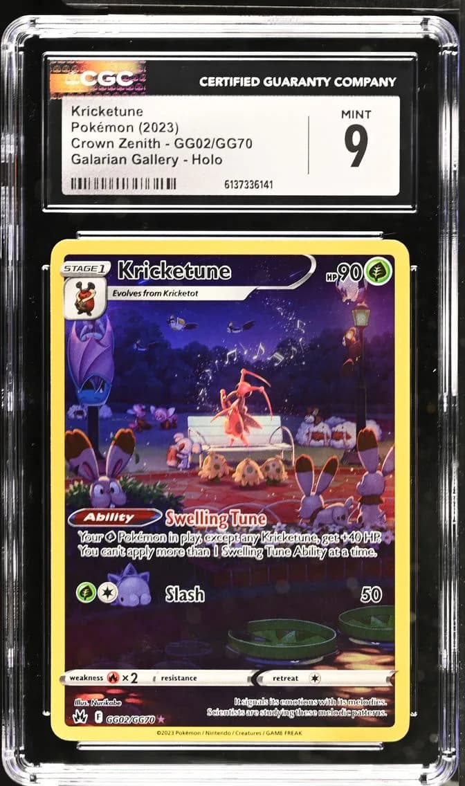 Kricketune, Crown Zenith, CGC 9